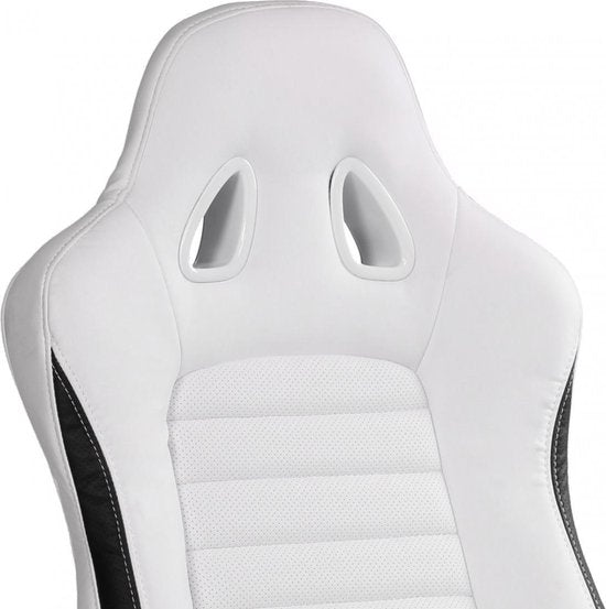 Gate39 - Racer Bureaustoel - Wit