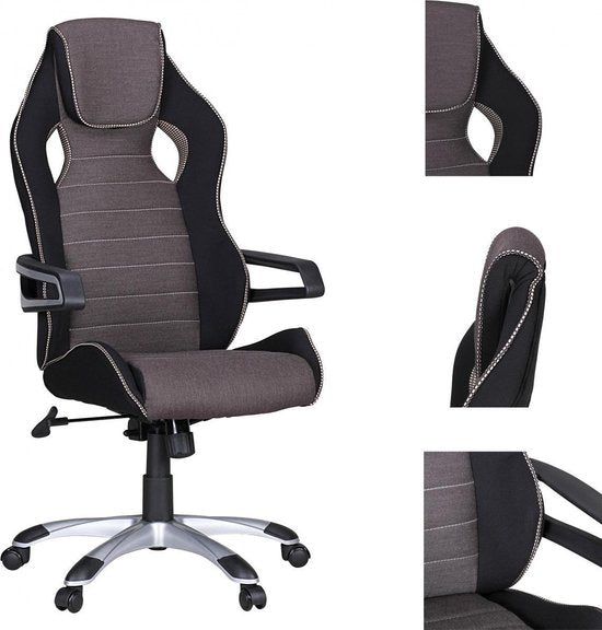 Gate39 - Valentino Bureaustoel - Grijs