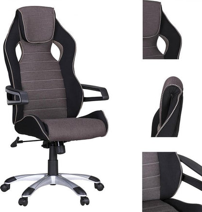 Gate39 - Valentino Bureaustoel - Grijs