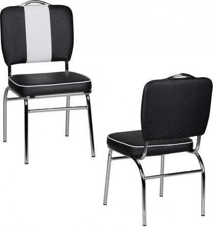 Gate39 - American Diner Eetkamerstoel - Zwart