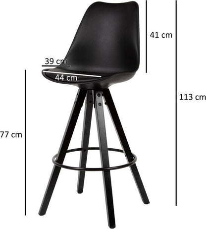 Sky Style Marla Barstoel Zwart