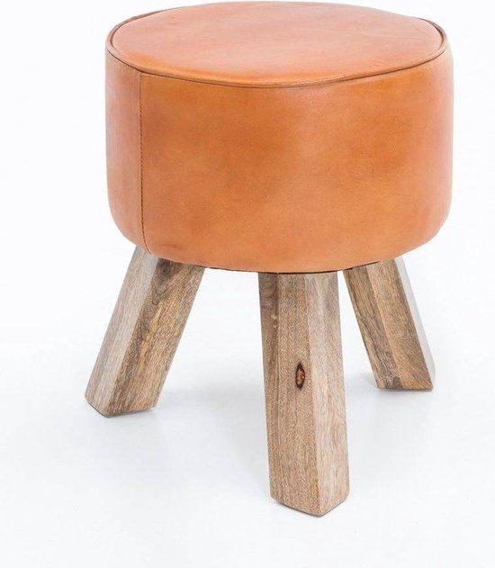 Sky Style Madras Hocker