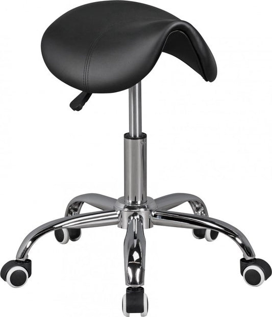 kruk echt leer / massief hout 35x46x35 cm moderne voetenbank rond | Turnbock lederen kruk bruin | Kleine kruk Gestoffeerde houten kruk met lederen bekleding