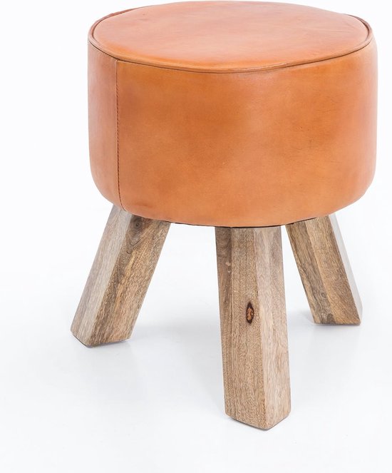 Sky Style Madras Hocker