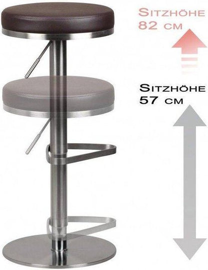 Sky Style Gable Barkruk Bruin