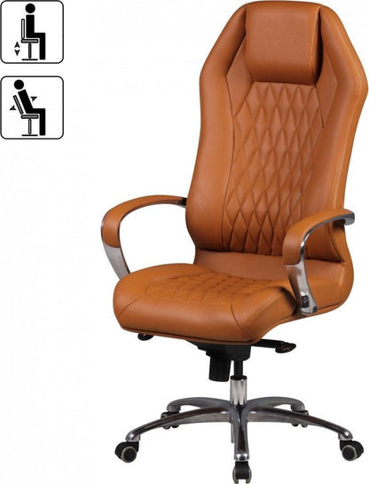 Gate39 - Monterey Bureaustoel - Cognac