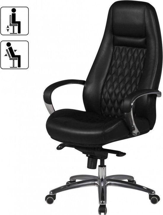 Gate39 - Austin Bureaustoel - Zwart