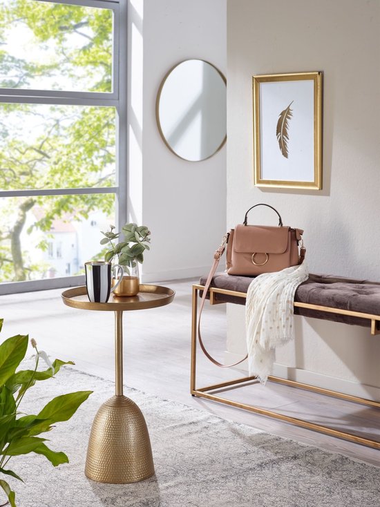 Sky Style Graal Ronde Bijzettafel Goud