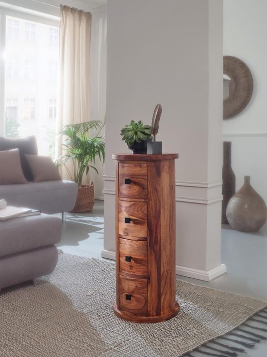 Sky Style - Talia Ronde Ladekast 85 cm - Bijzetkast