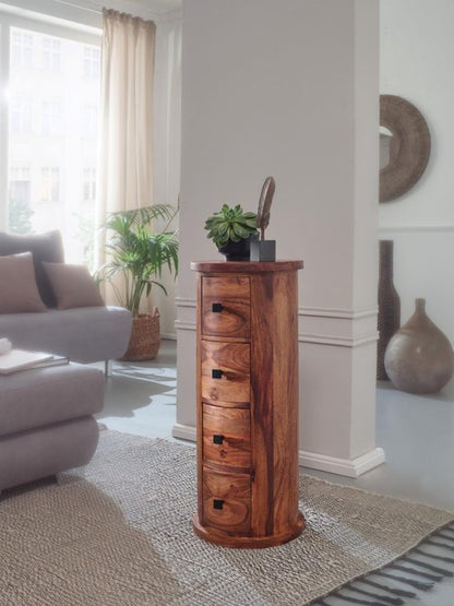 Sky Style - Talia Ronde Ladekast 85 cm - Bijzetkast