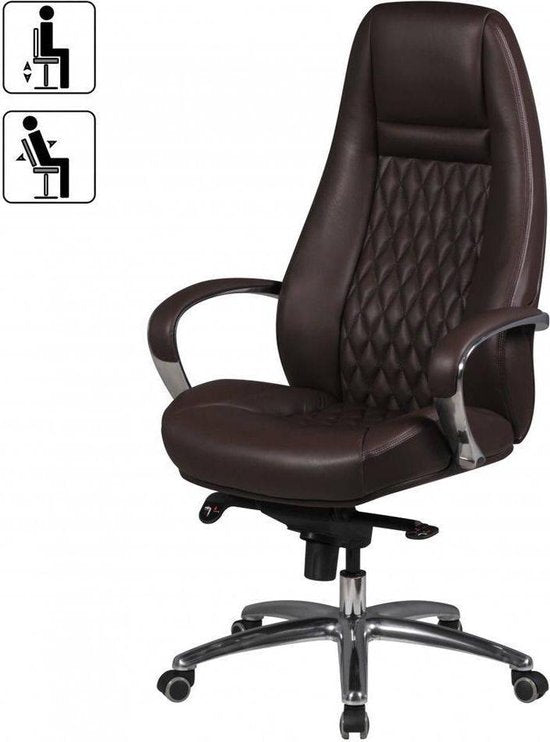 Gate39 - Austin Bureaustoel - Bruin