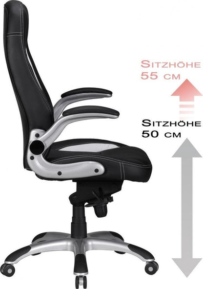 Gate39 - Belgrado Bureaustoel - Zwart