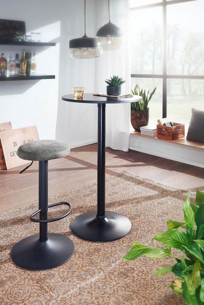 Sky Style Swan Barkruk Grijs Suede