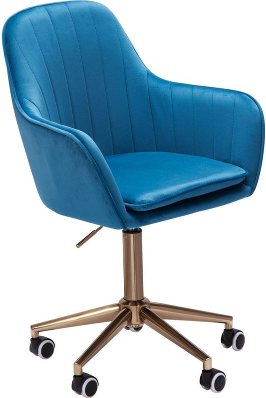 Sky Style Maxima Bureaustoel Leer Donkerbruin