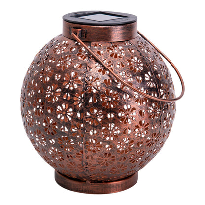 LED Decoratieve zonnelamp L/B: 18 cm brons