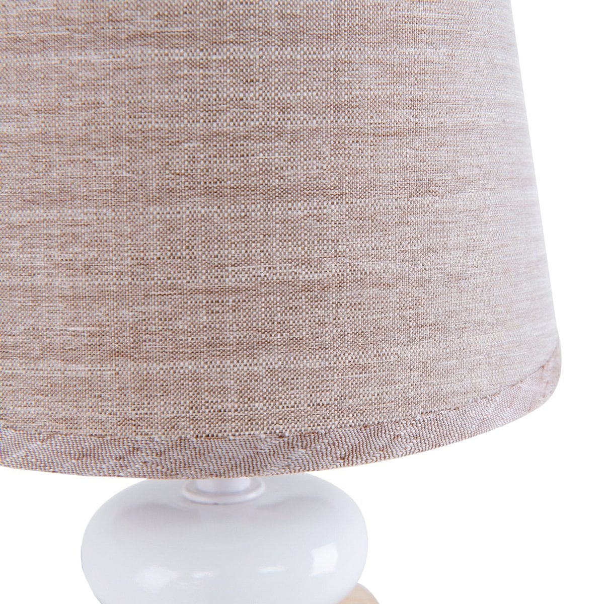 Keramische tafellamp "Stoney", keramische tafellamp in bruin, met E14 -aansluiting, tafellamp voor eetkamer, woonkamer, gang of kantoor, of als een bedlamp, 31 cm hoog