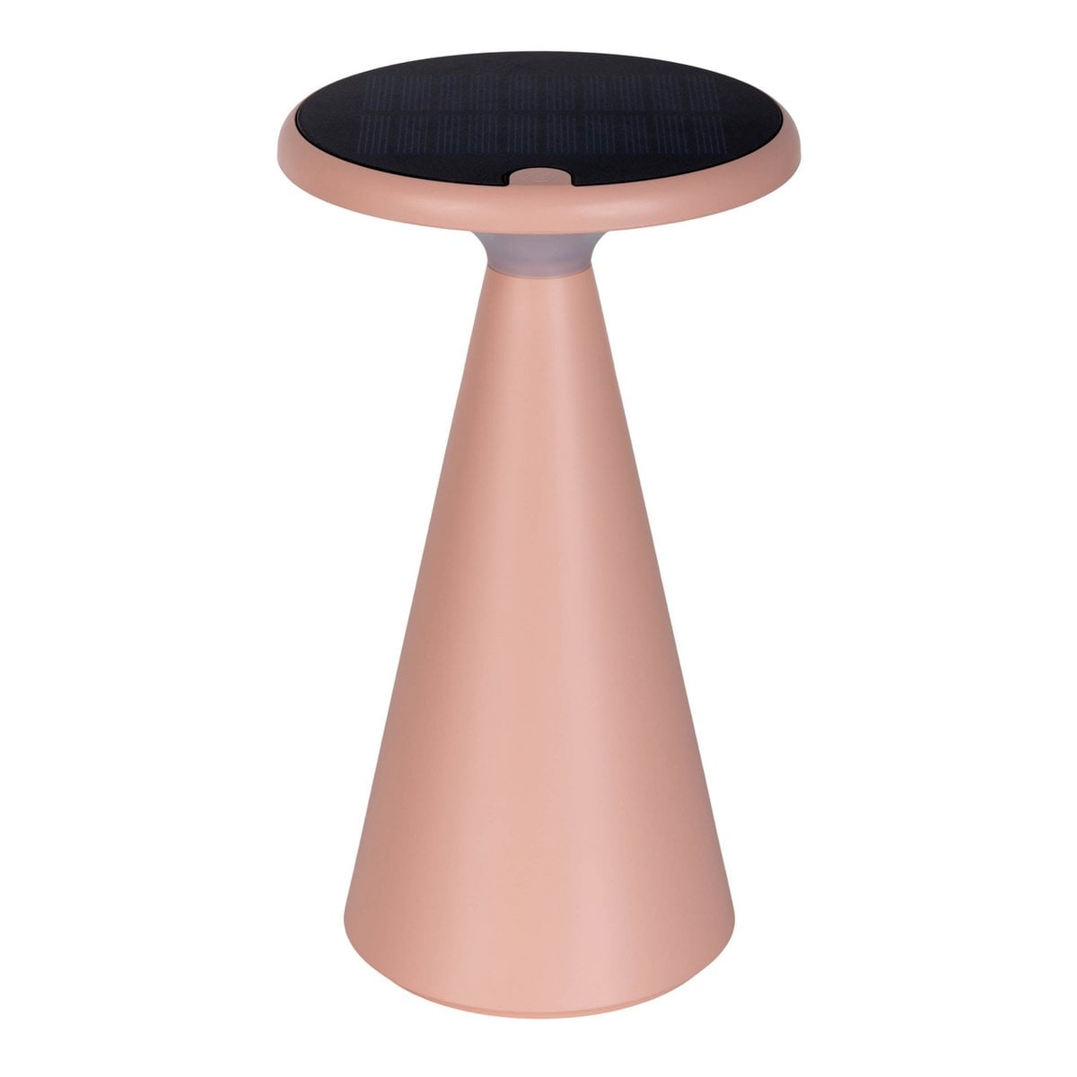 Zonne -batterijlamp "Palu" voor buiten en binnen, gemaakt van plastic in roze, 20 cm hoog