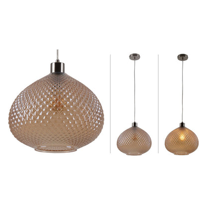 Glas-Pendelleuchte "Surrat" d: 29cm