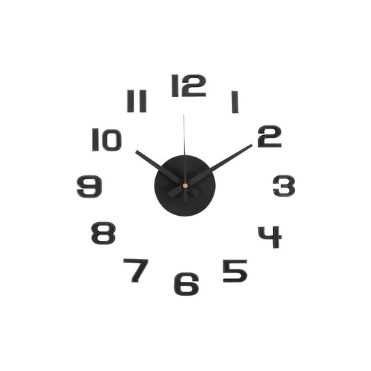 Wandklok DIY zonsondergangnummers