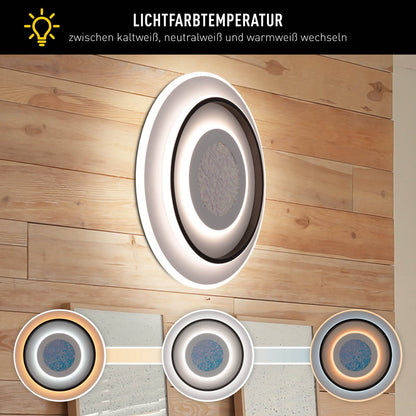 LED -plafondlicht "Stelios" D: 45 cm