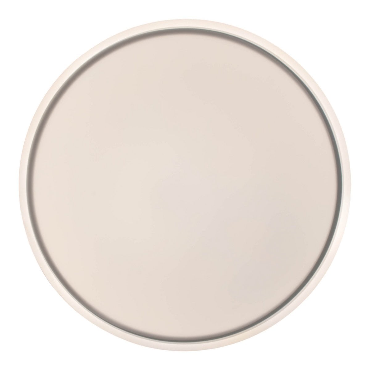 LED-plafondlicht "Lola" Ø van 50 cm, 9 cm hoog, metaal en plastic in bruin en wit, geïntegreerde LED's, 1900 lm, dimmable, CCT-functie 3000-6500 K, nachtlichtfunctie