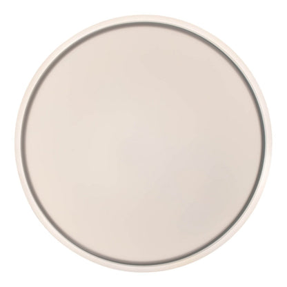 LED-plafondlicht "Lola" Ø van 50 cm, 9 cm hoog, metaal en plastic in bruin en wit, geïntegreerde LED's, 1900 lm, dimmable, CCT-functie 3000-6500 K, nachtlichtfunctie