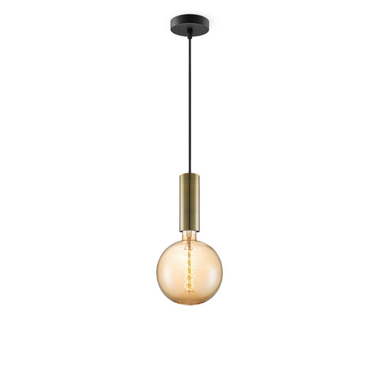 Home Sweet Home hanglamp brons Saga - - dimbaar E27 amber