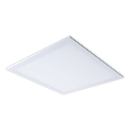 LED -assemblagepaneel "Nicola", montagelamp gemaakt van metaal en plastic met stevig ingebouwde LED's in neutraal wit, paneel voor interieur 45 x 45 cm