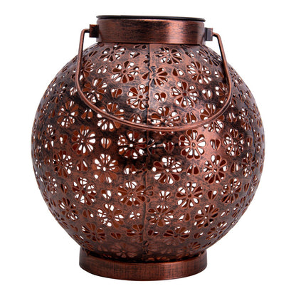 LED Decoratieve zonnelamp L/B: 18 cm brons