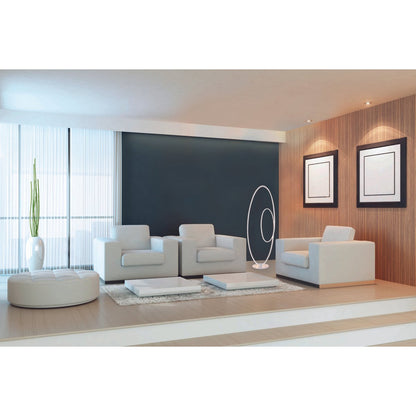 LED vloerlamp h: 120cm wit "Odrive"