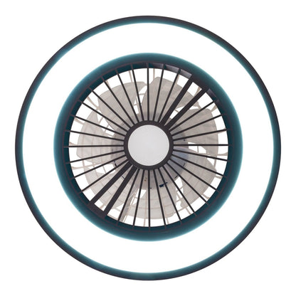 LED -plafondlichten + ventilator "arrioso" Ø 54 cm, gemaakt van metaal en plastic, met veel functies