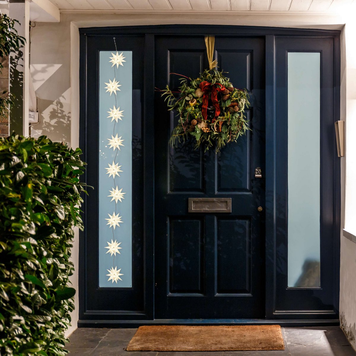 9 serie buiten LED Kerstmis lichte keten 3D-sterren /kerstlichten-wit