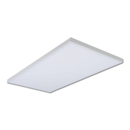 LED -paneel plafondlamp "Carente" lengte 59,5 cm, frameless, vele functies, gemaakt van metaal en plastic, witte, geïntegreerde LED's