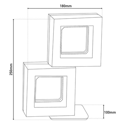 LED tafellamp "Moggi"