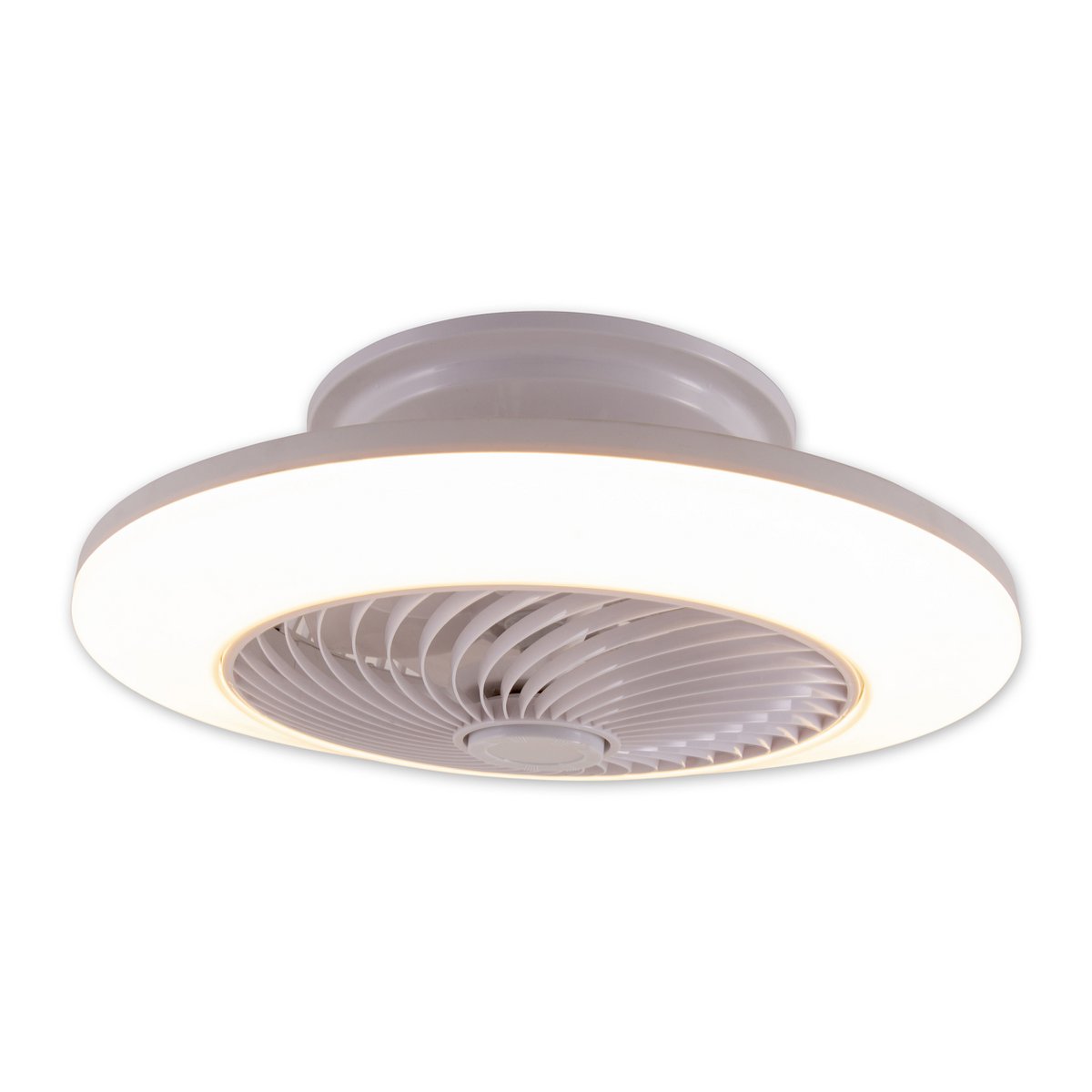 LED plafondlamp met ventilator "Adoranto" d: 55cm