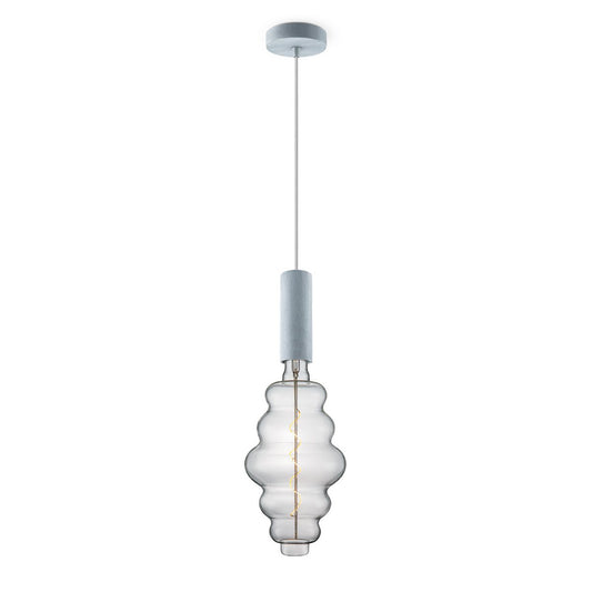 Home Sweet Home hanglamp beton Saga Cloud - dimbaar E27 helder