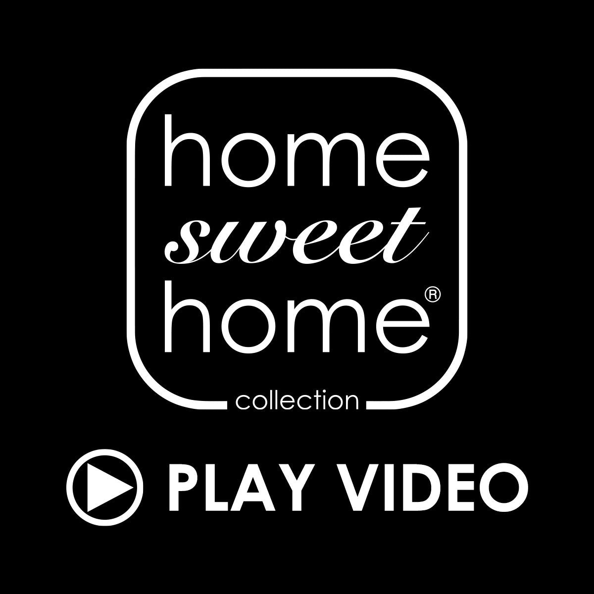 Home Sweet Home Plafondrozet XXL balk metaal wit 3 lichts