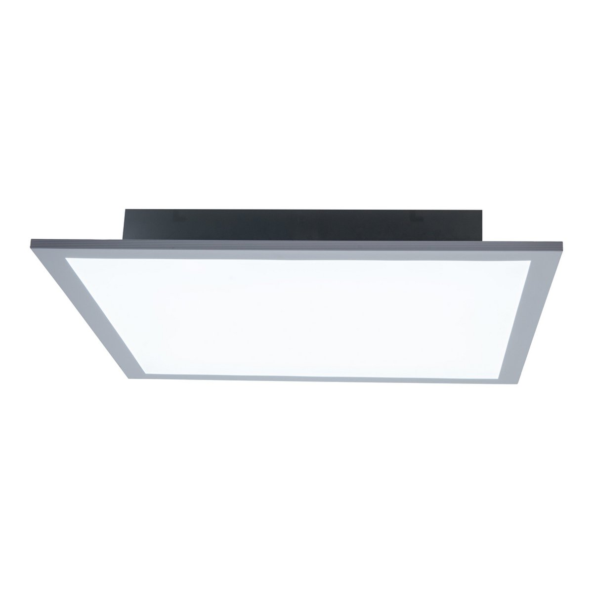 LED -assemblagepaneel "Nicola", montagelamp gemaakt van metaal en plastic met stevig ingebouwde LED's in neutraal wit, paneel voor interieur 45 x 45 cm
