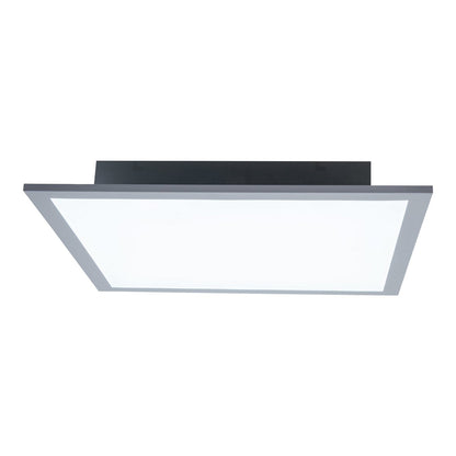LED -assemblagepaneel "Nicola", montagelamp gemaakt van metaal en plastic met stevig ingebouwde LED's in neutraal wit, paneel voor interieur 45 x 45 cm
