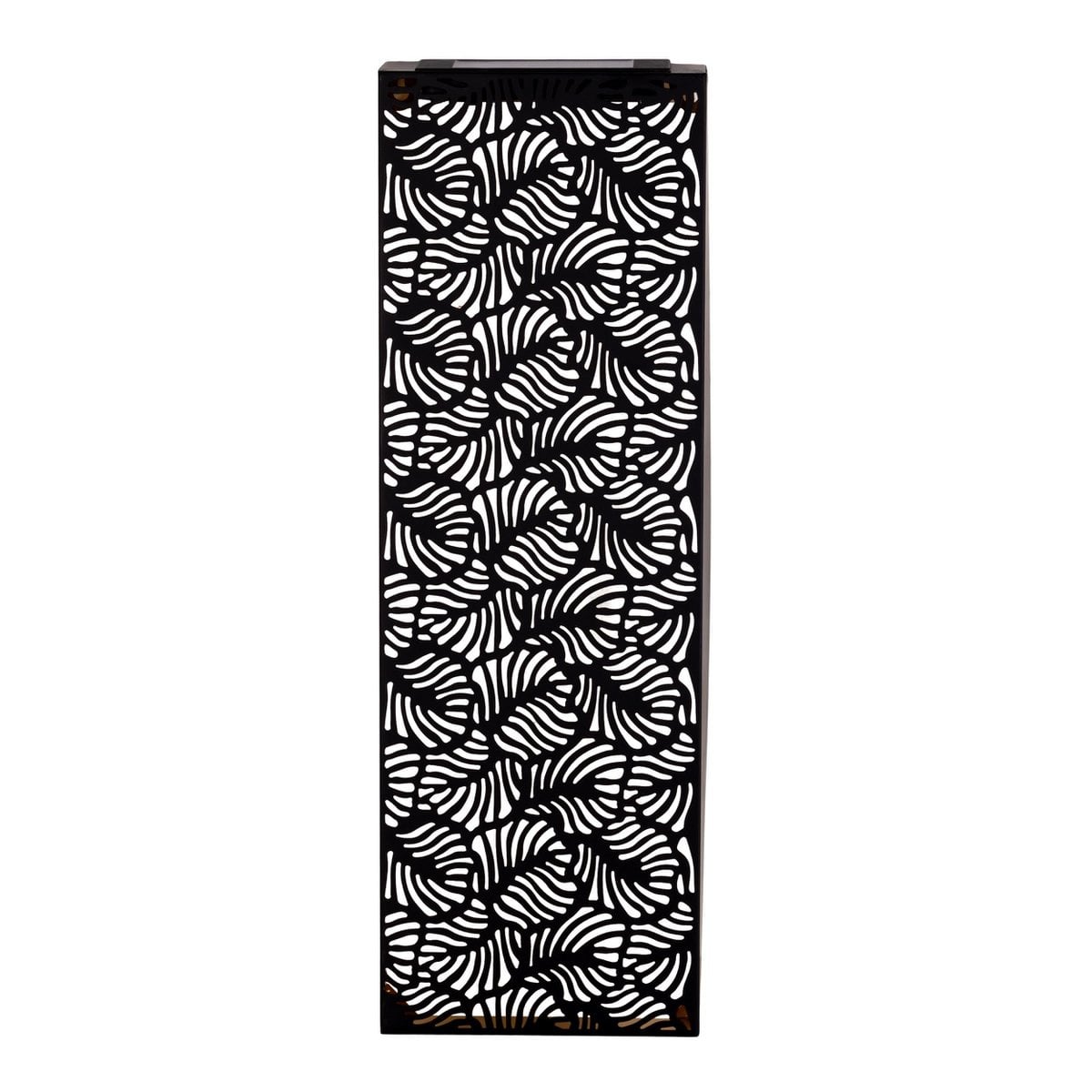 Zonne- /decollicht "IMA" gemaakt van zwart metaal, warm wit, met schemeringsensor, ca. 61,7 cm hoog, voor de buitenruimte