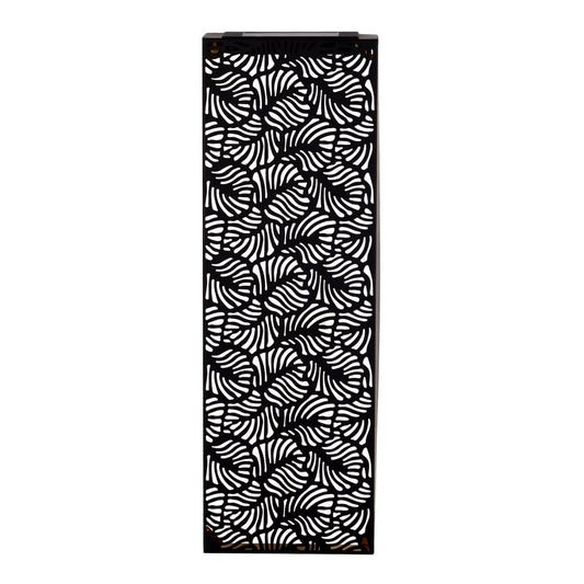 Zonne- /decollicht "IMA" gemaakt van zwart metaal, warm wit, met schemeringsensor, ca. 61,7 cm hoog, voor de buitenruimte