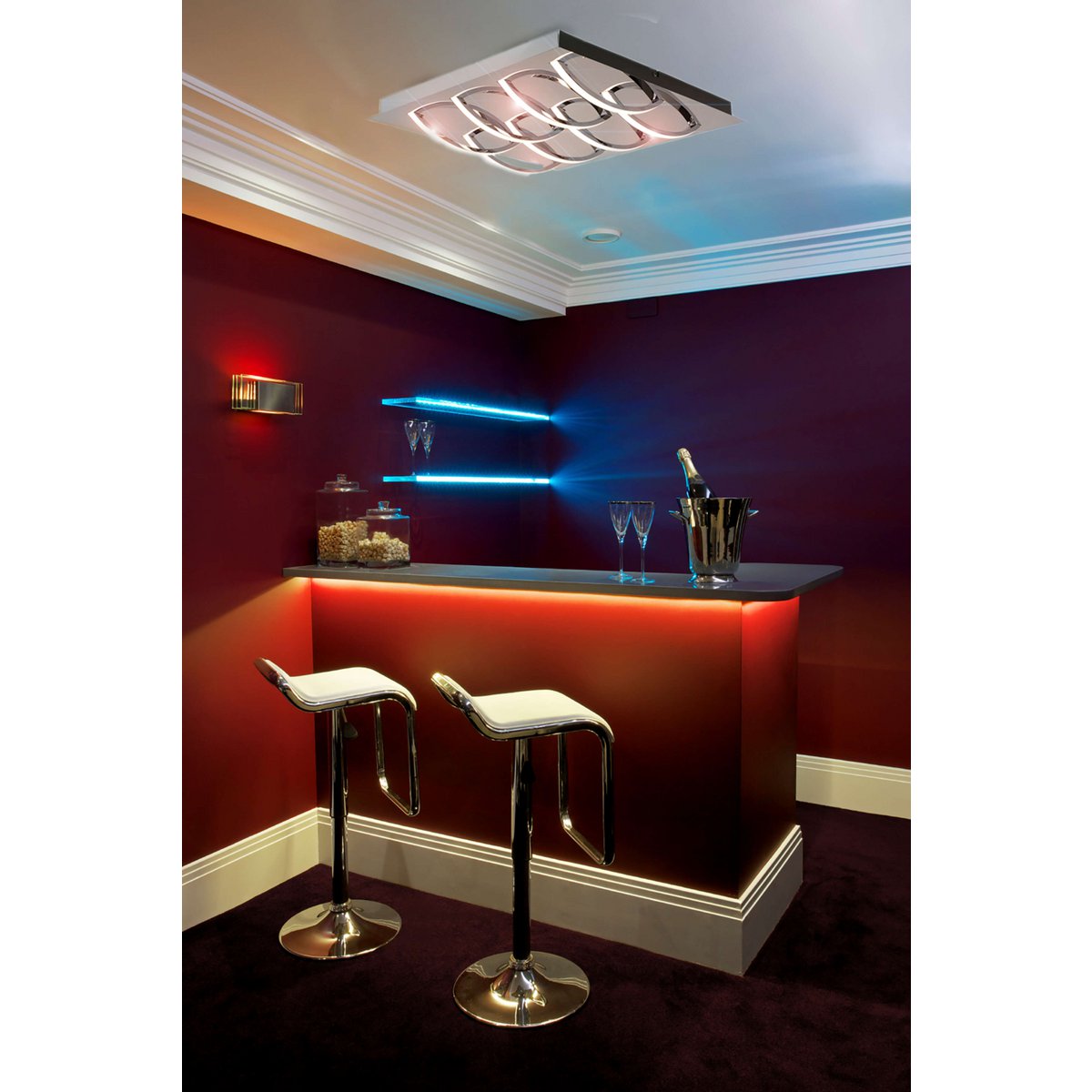 LED plafondlamp "Manchester"