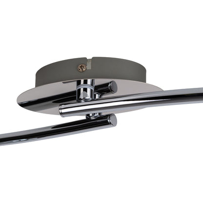 2 LED wand- en plafondlampen "Boccia"