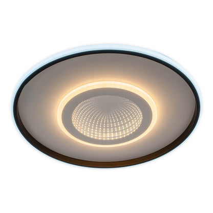 LED -plafondlicht 3D -effect "Redona" Ø 50 cm, met veel functies, inclusief afstandsbediening inbegrepen