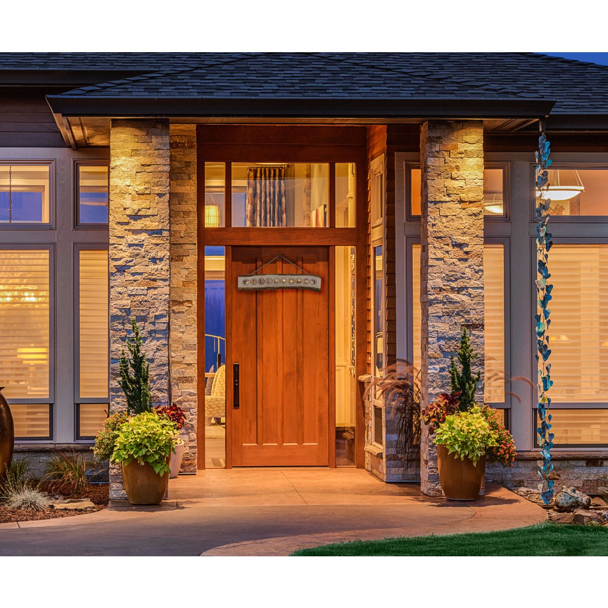 LED-decoratielamp "Welkom"