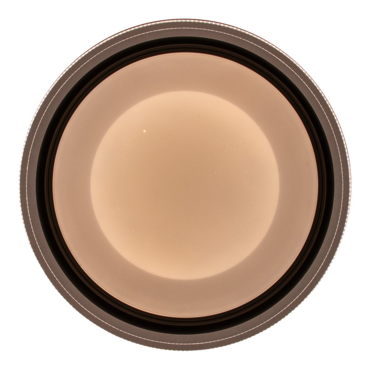 LED -plafondlicht "Canna" gemaakt van metaal en plastic, dimbaar met afstandsbediening, kleurverandering van warm wit naar koud wit naar kleurrijk, stevig ingebouwd -in LED's, plafondlamp voor woonkamer, eetkamer, keuken of gang met 45 cm diameter