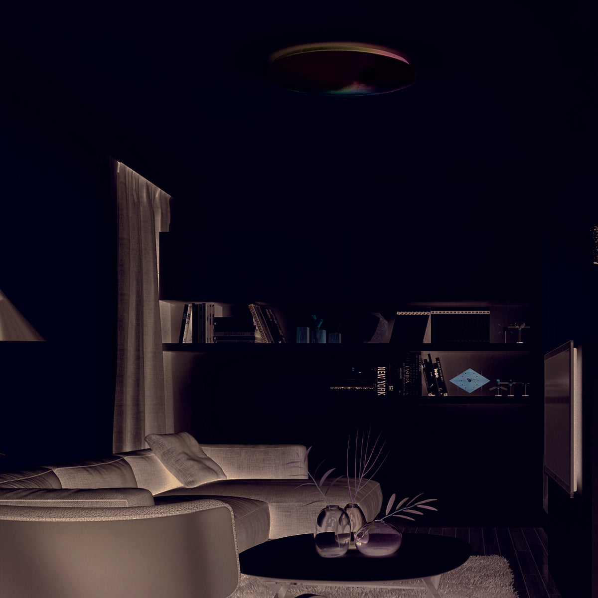 LED plafondlamp "Sligo" d:38cm