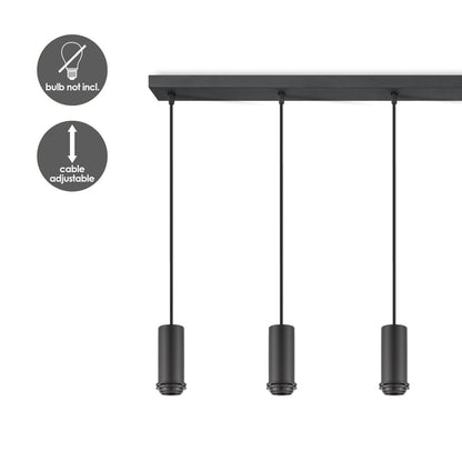 Home Sweet Home verlichtingspendel Pendel Xxl 120/9.5/137.5cm - Zwart Copy 1
