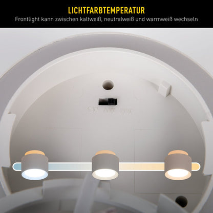 LED Spot D: 11,5 cm witte "Trimes"