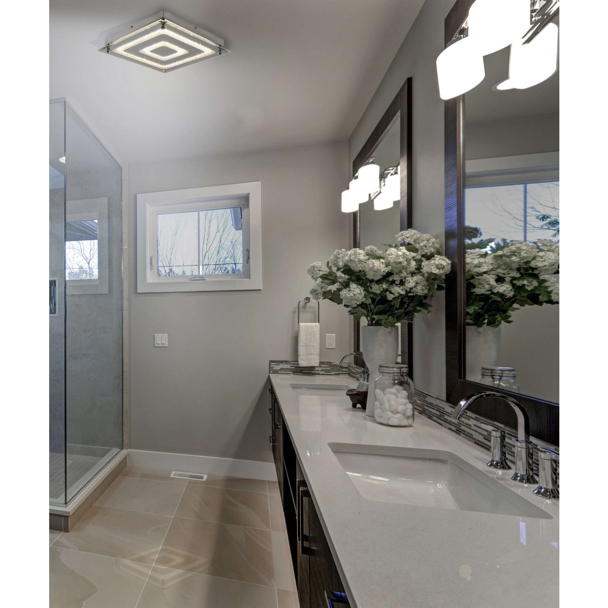 LED plafondlamp "Thun" d:24cm